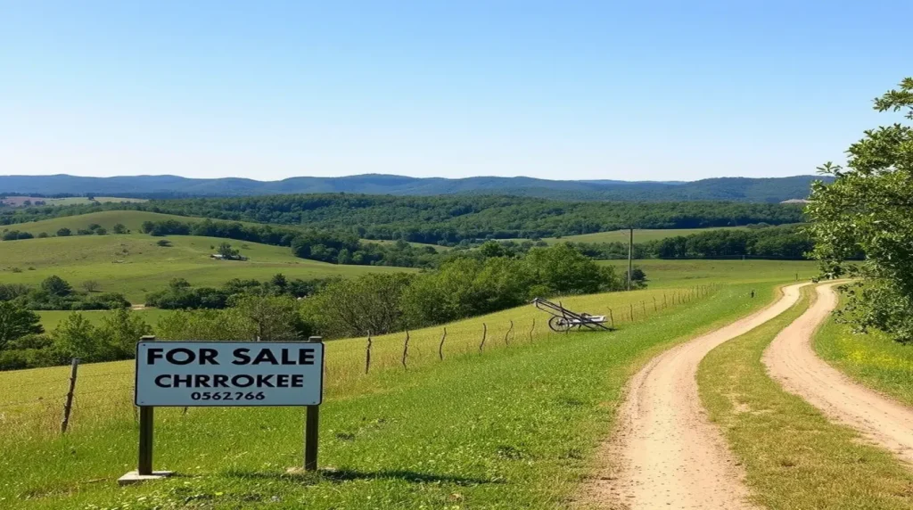 Selling Land in Cherokee County