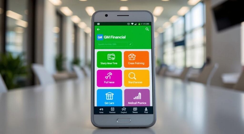 gm financial mobile app