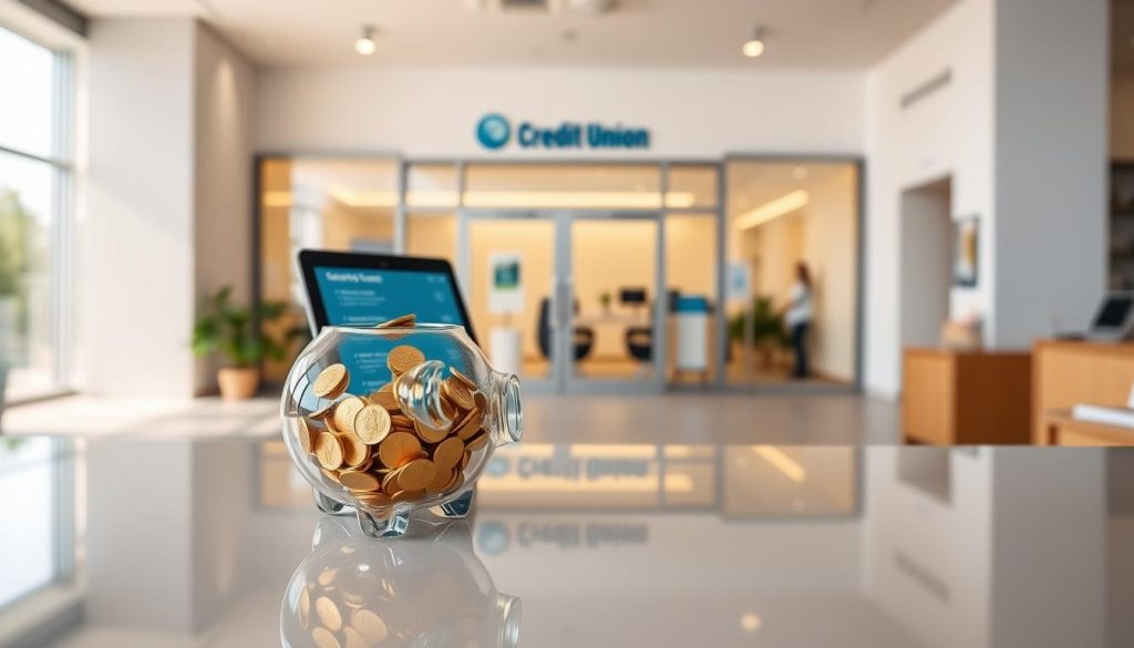 Credit union savings account