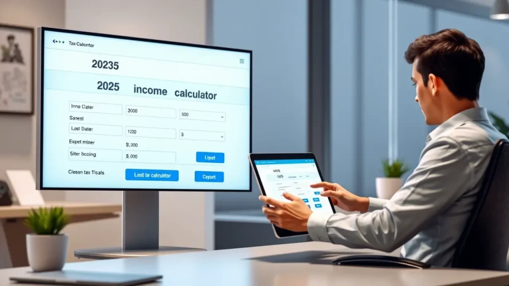2025 Income Tax Calculator