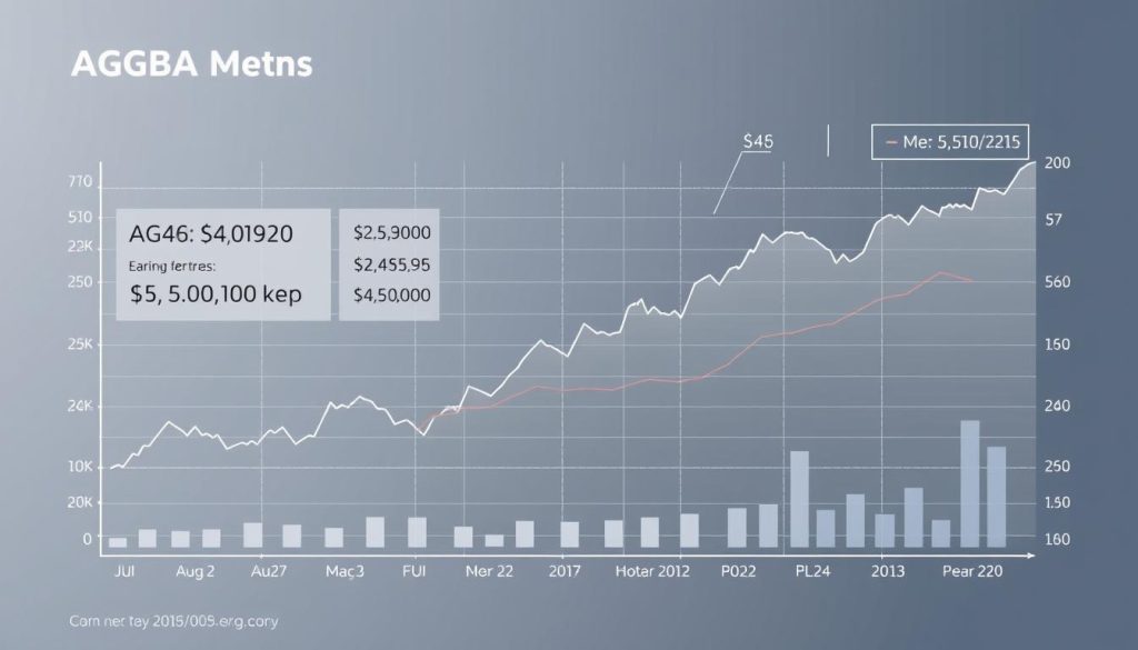 financial metrics chart