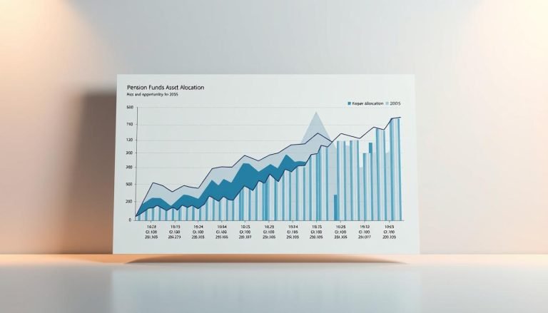 US equities allocation, pension funds trends